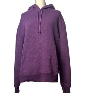 LCKR Men’s Pullover Hoodie Purple Heather Size XL Cotton Blend